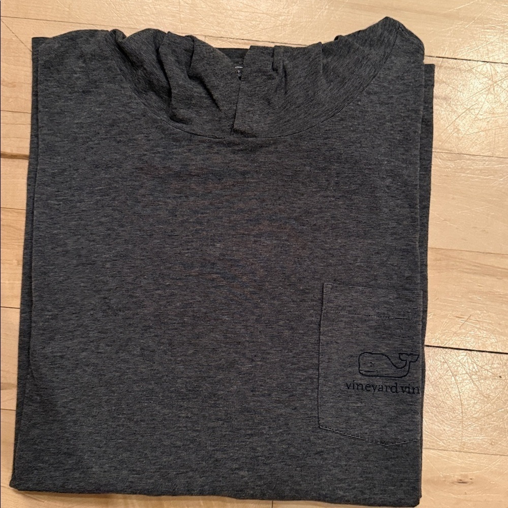 Men’s Vineyard Vines Charcoal Long Sleeve Pullover